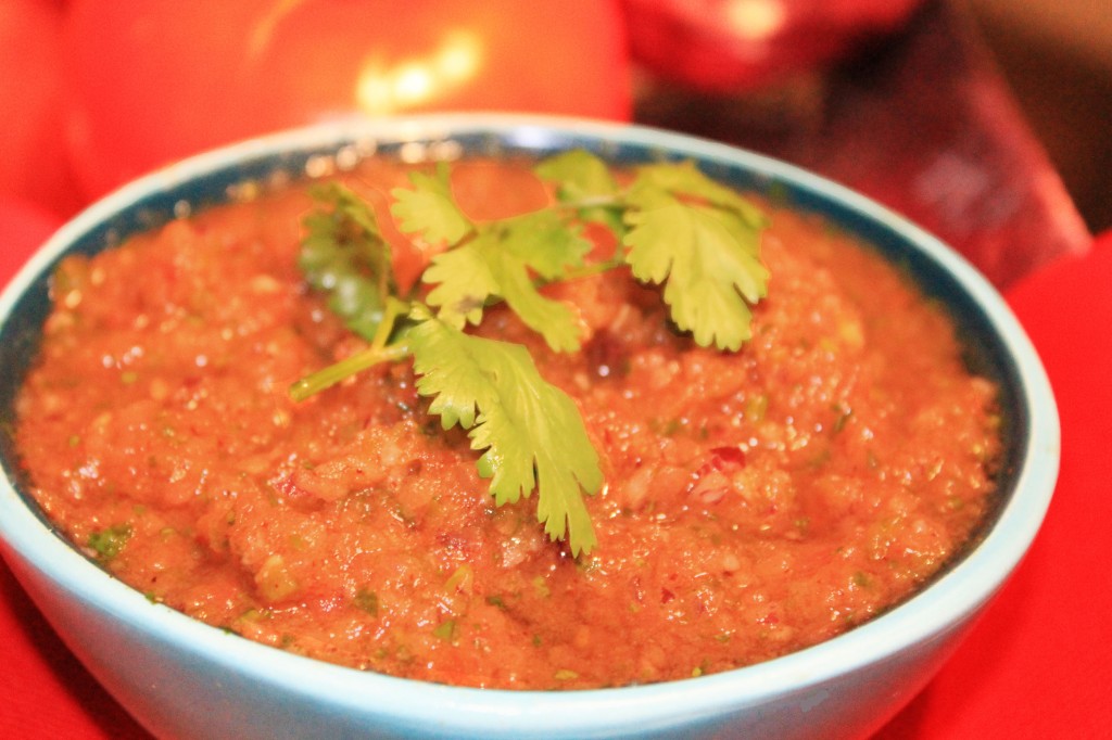 Homemade salsa