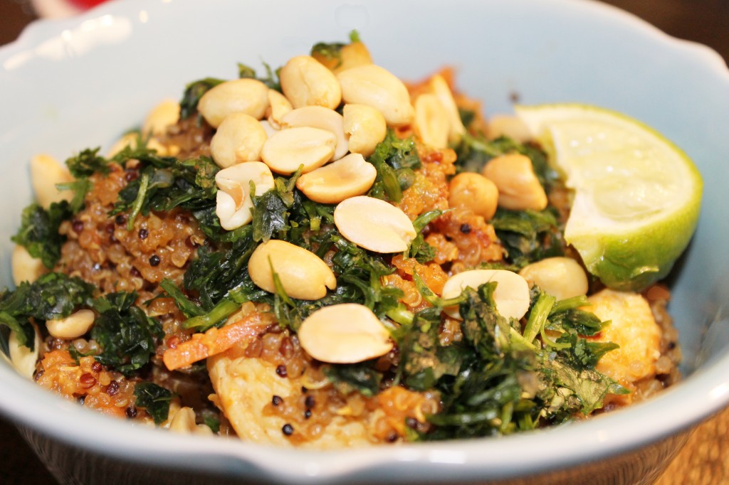 Quinoa Pad-Thai up close