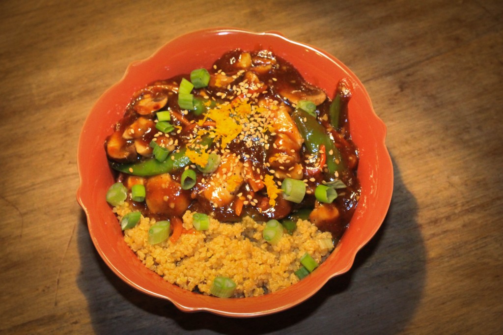 Skinny Orange Chicken recipe