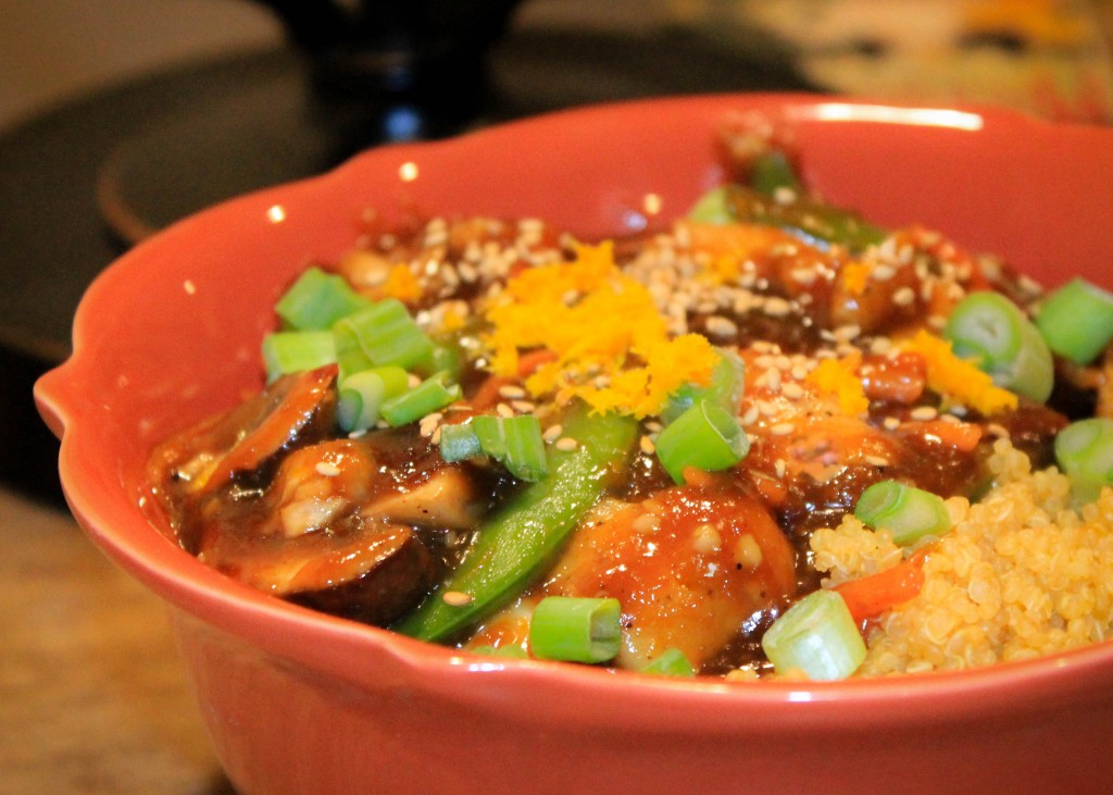 Skinny Orange Chicken