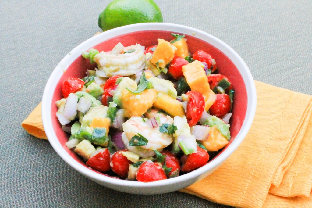 Tropical Shrimp Salad