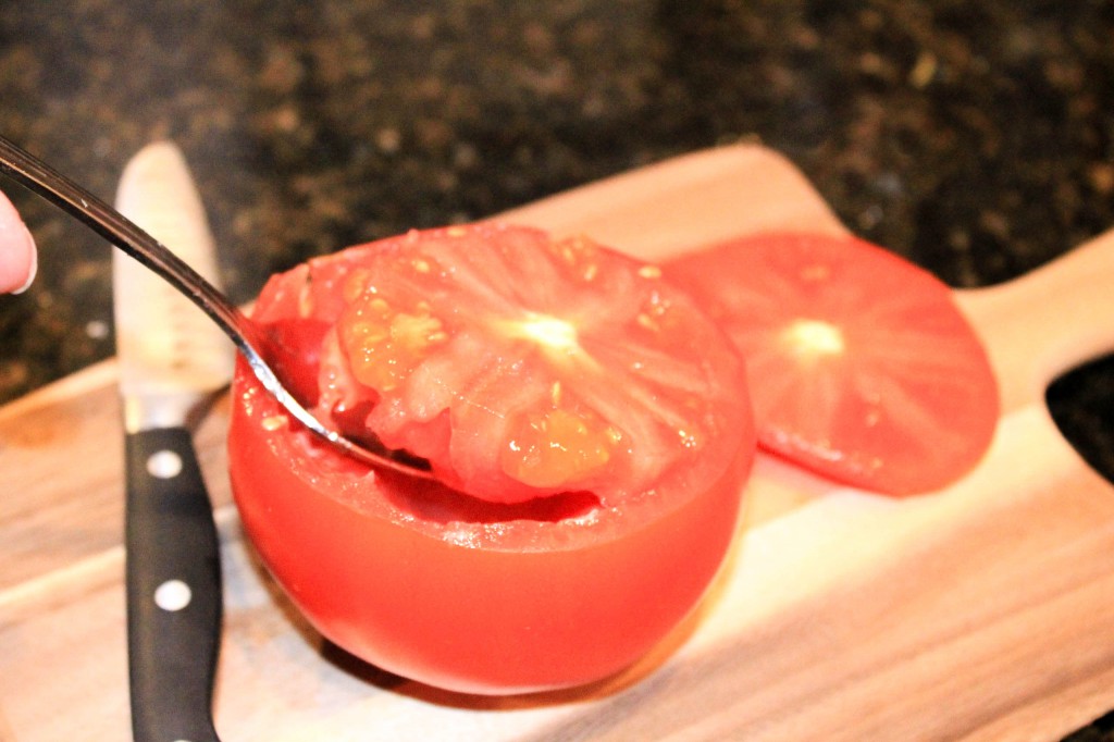 Tuna salad stuffed tomato cups (4 of 12)