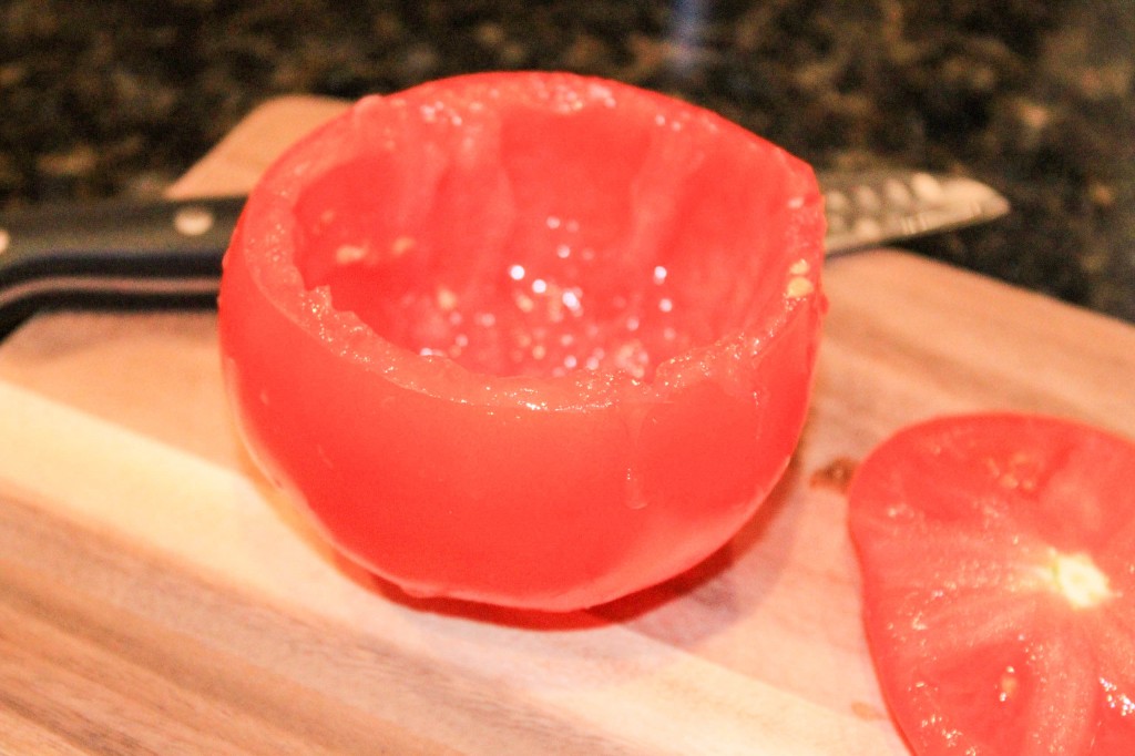 Tuna salad stuffed tomato cups (6 of 12)