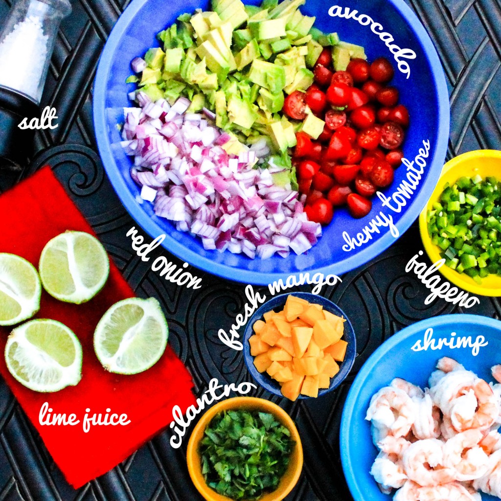 Tropical Shrimp Ingredients