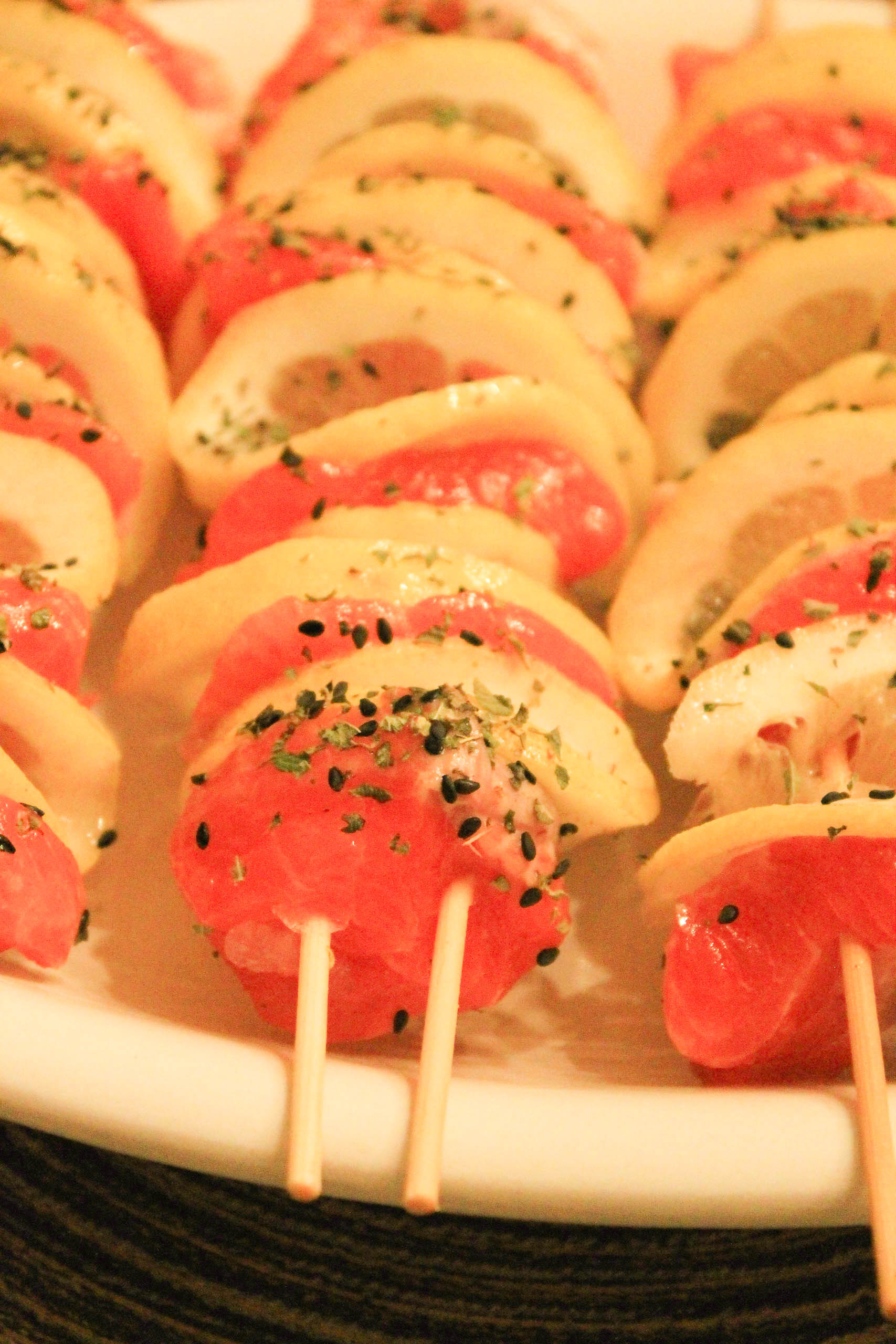 Grilled Salmon Kebabs