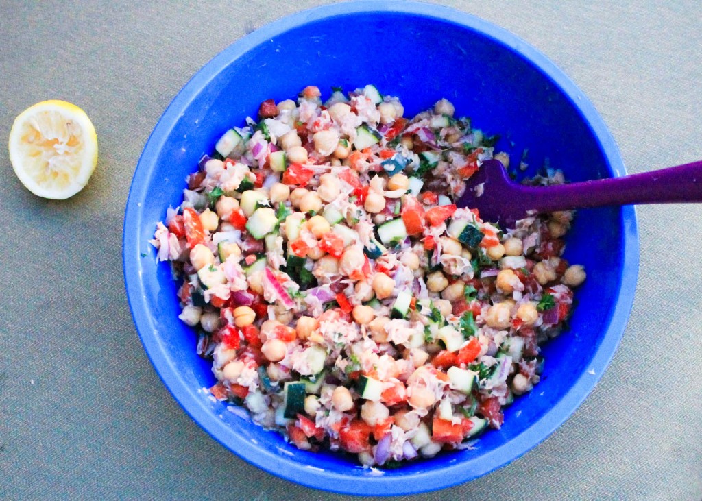 Lemon, chickpea, and tuna salad (9 of 16)