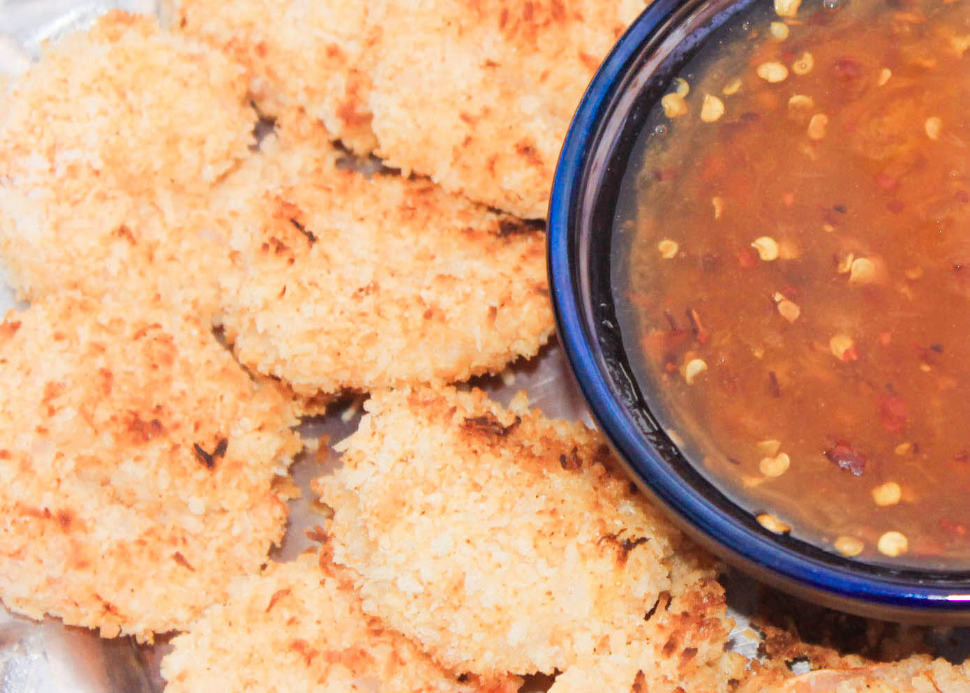 Skinny Coconut Shrimp
