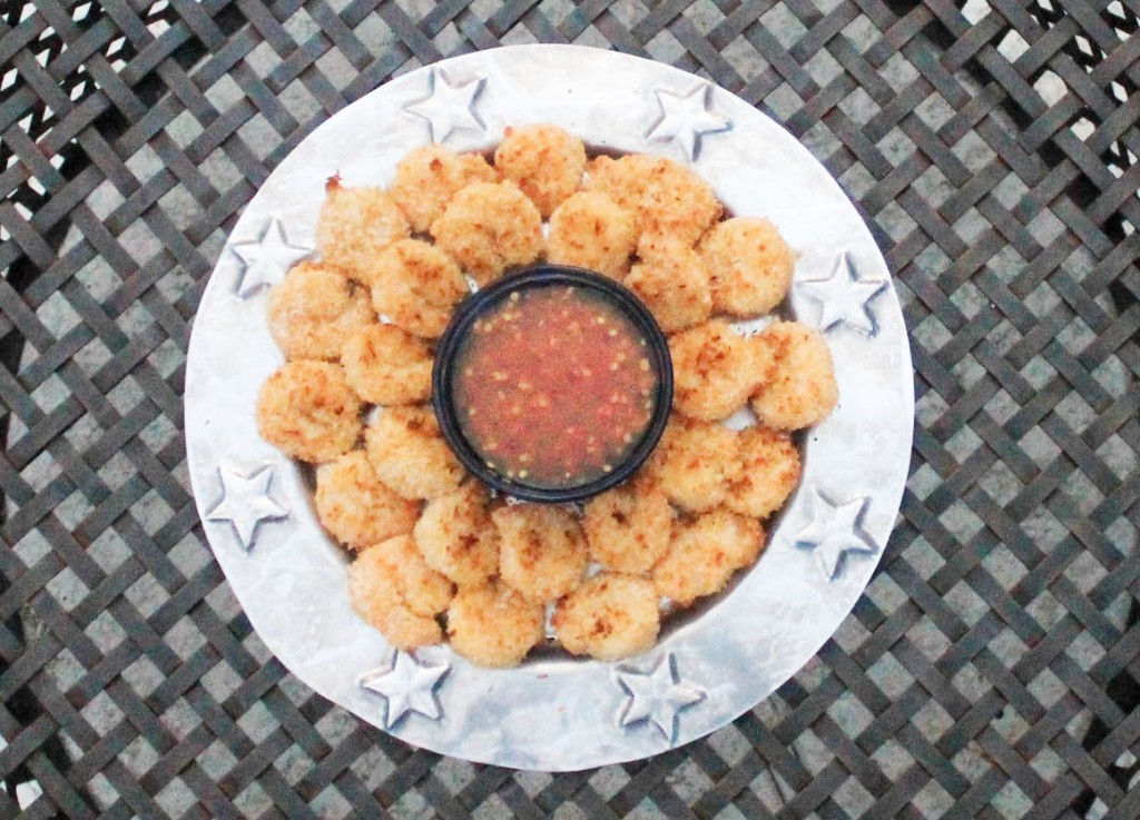 skinny coconut shrimp_plate