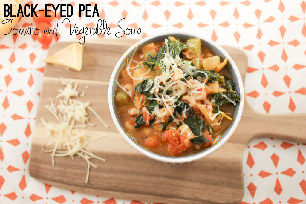 Black-Eyed Pea Tomato and Vegetable Soup