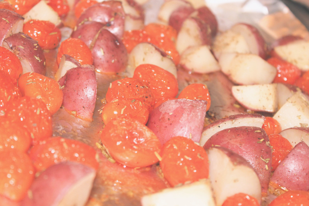Black-Eyed Pea Tomato and Vegetable Soup- tomatoes and potatoes