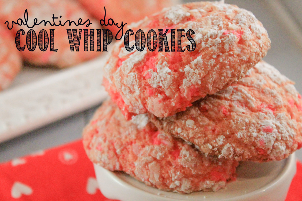Cool Whip Valentines Cookies