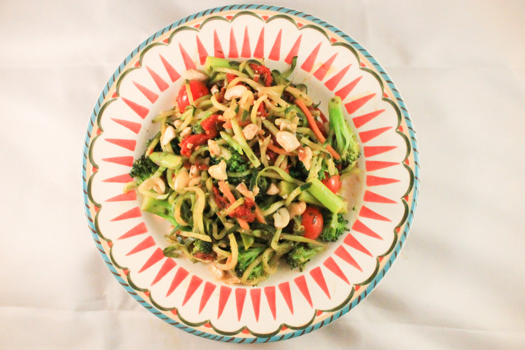 Green Cashew Pesto Stir Fry recipe