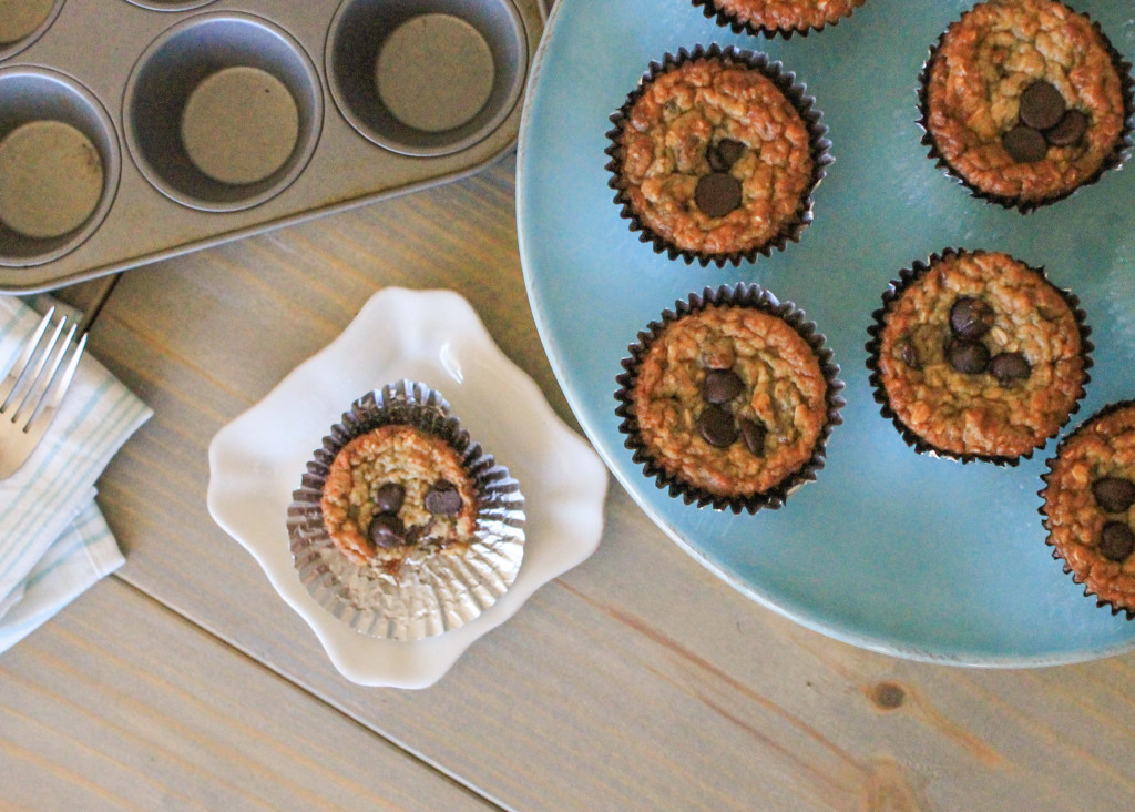 Skinny Greek Yogurt Banana Muffins
