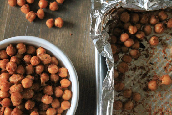 Spicy Roasted Chickpeas 