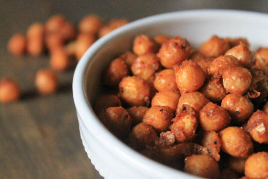 Spicy Roasted Chickpeas 