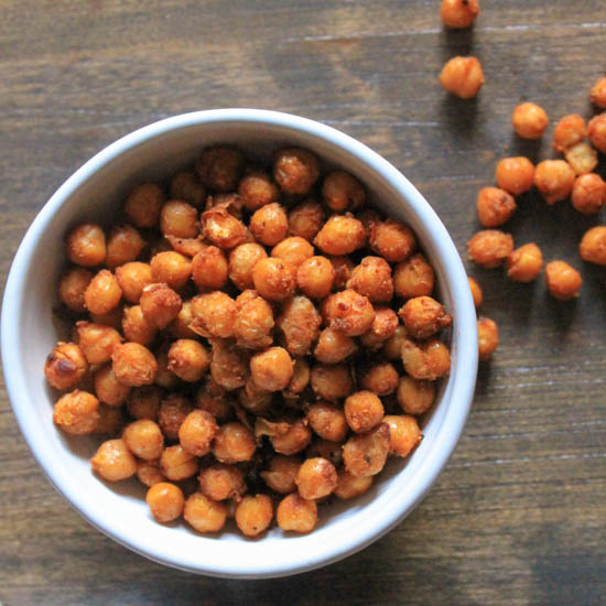 Spicy Roasted Chickpeas