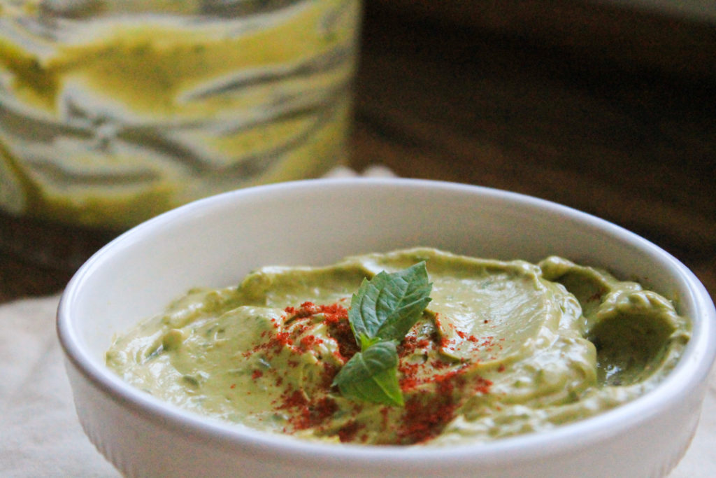 Basil Avocado Spread 2