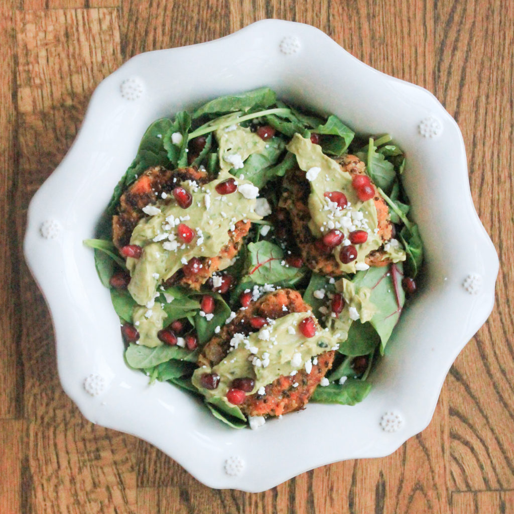Sweet Potato Quinoa Patties 