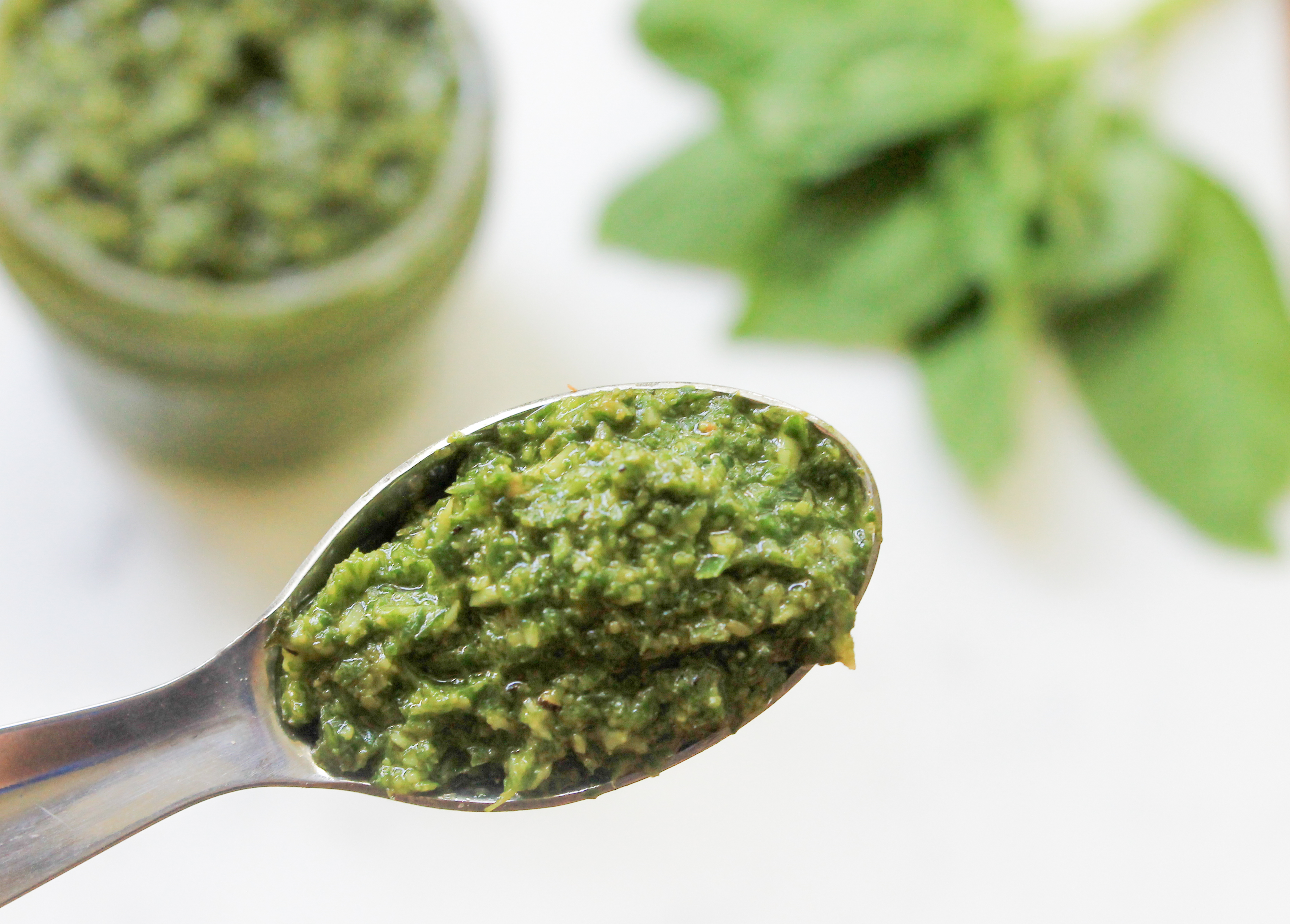 Homemade Basil Pesto