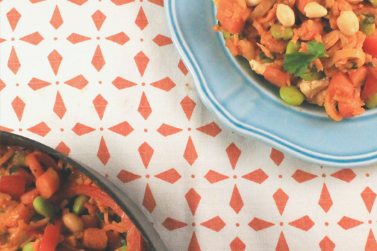 Sweet Potato Pad Thai