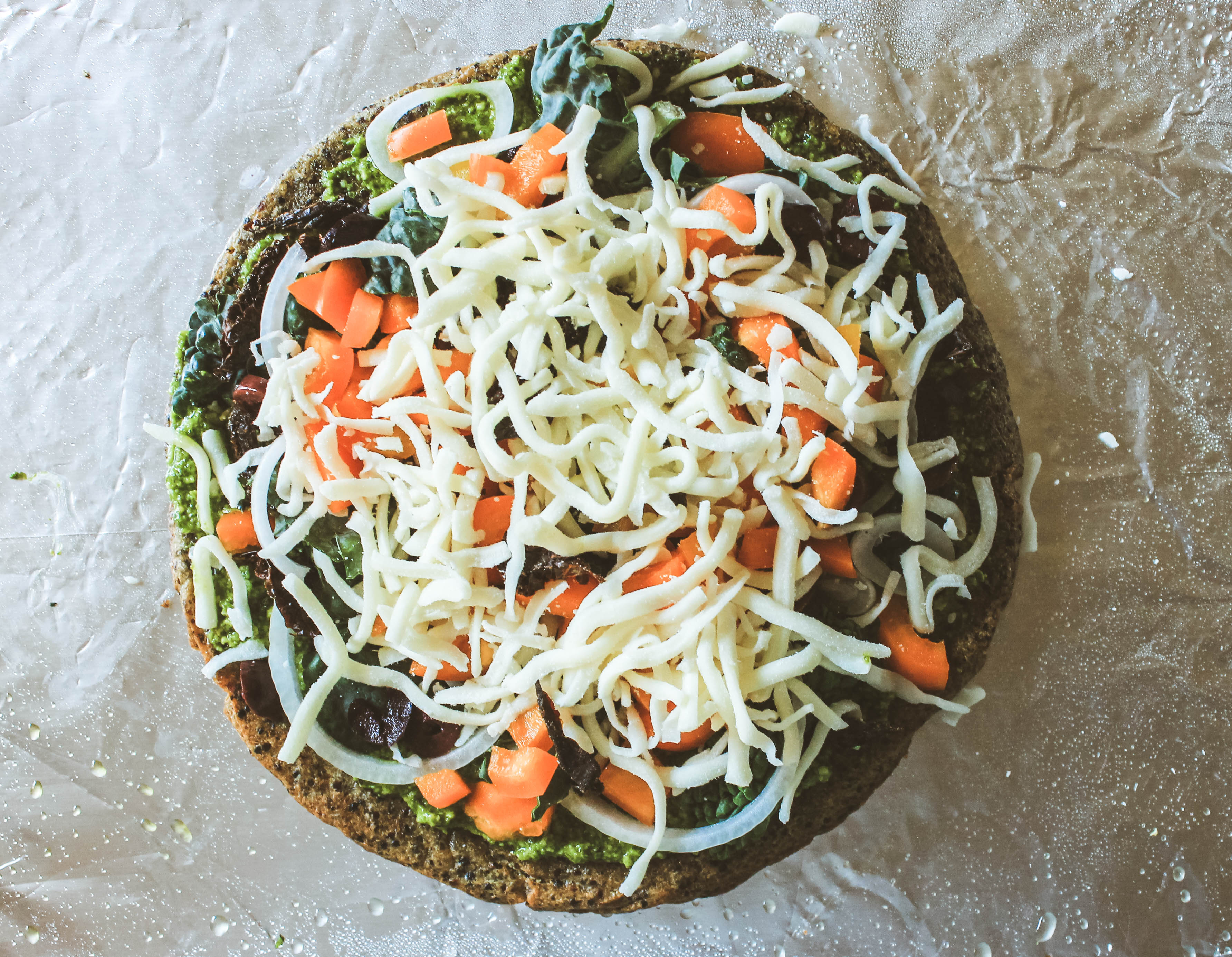 Quinoa Crust Pizza