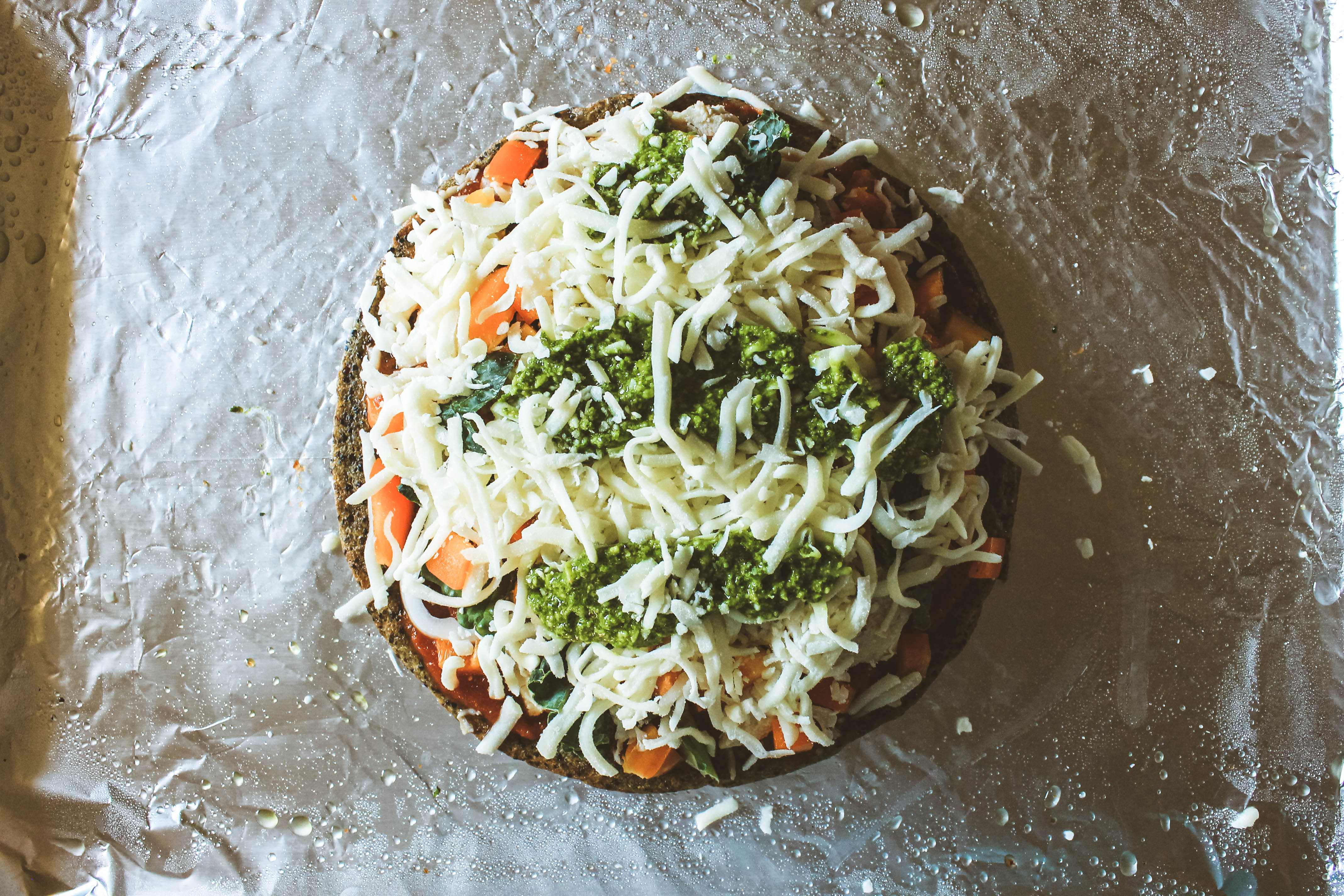 Quinoa Crust Pizza